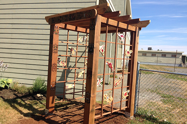 The Courtenay Elementary Garden Gate Project