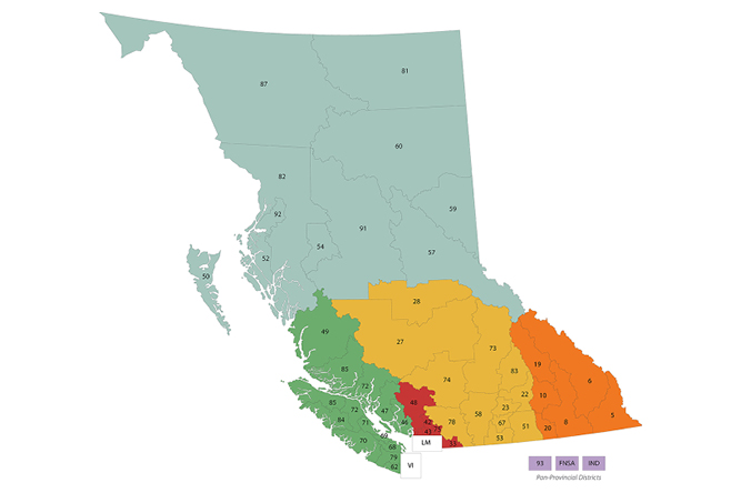 Guide to BC Schools and Districts